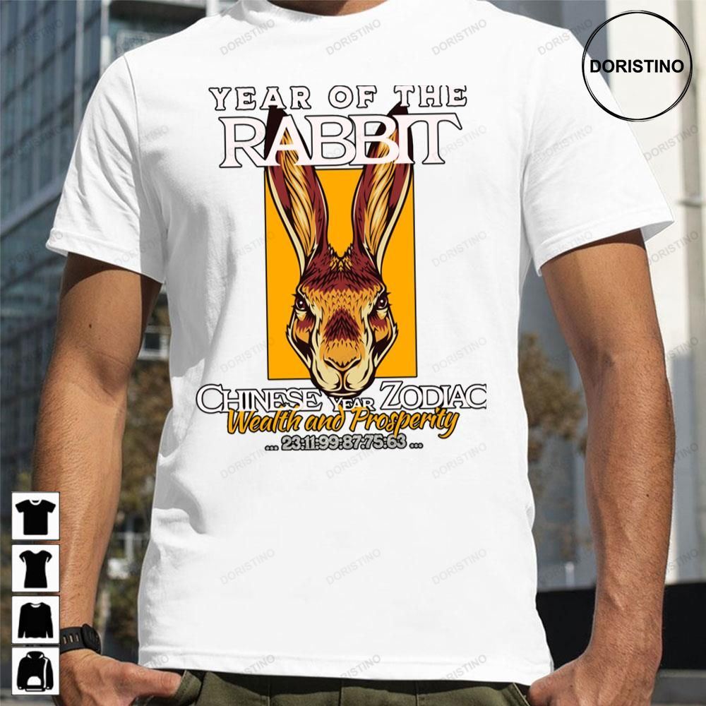 Happy Chinese New Yearyear Of The Rabbitchinese Year Zodiac 2023 Limited Edition T-shirts